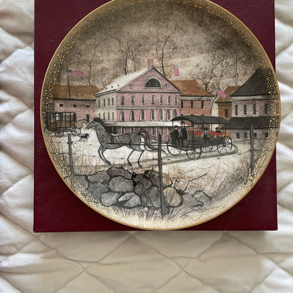 P. Buckley Moss collector’s plates
